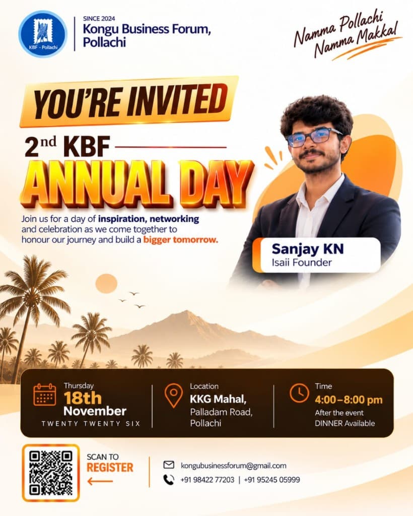 You're invited to the 2nd KBF Annual Day